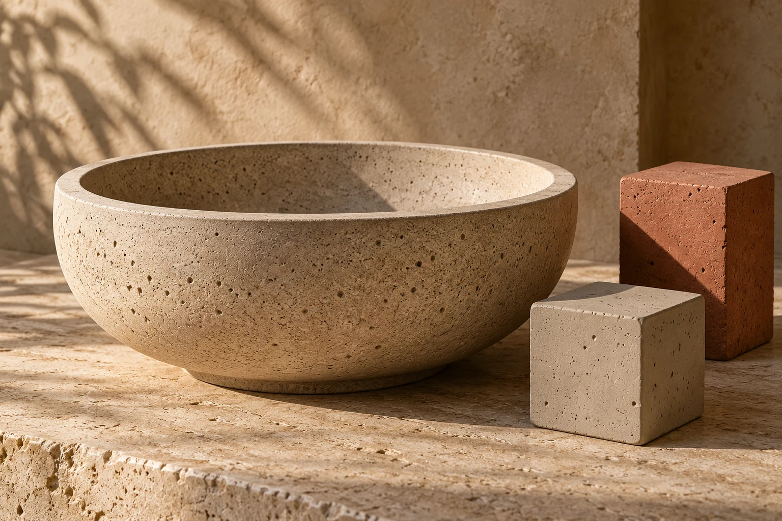 Illustrative design context for Decorative concrete; products and brands are not specified